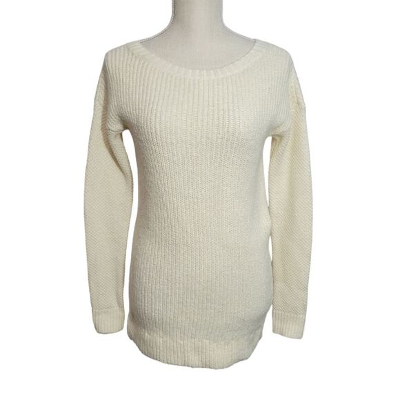 Hollister crew neck oversized sweater sz xs - Picture 1 of 8